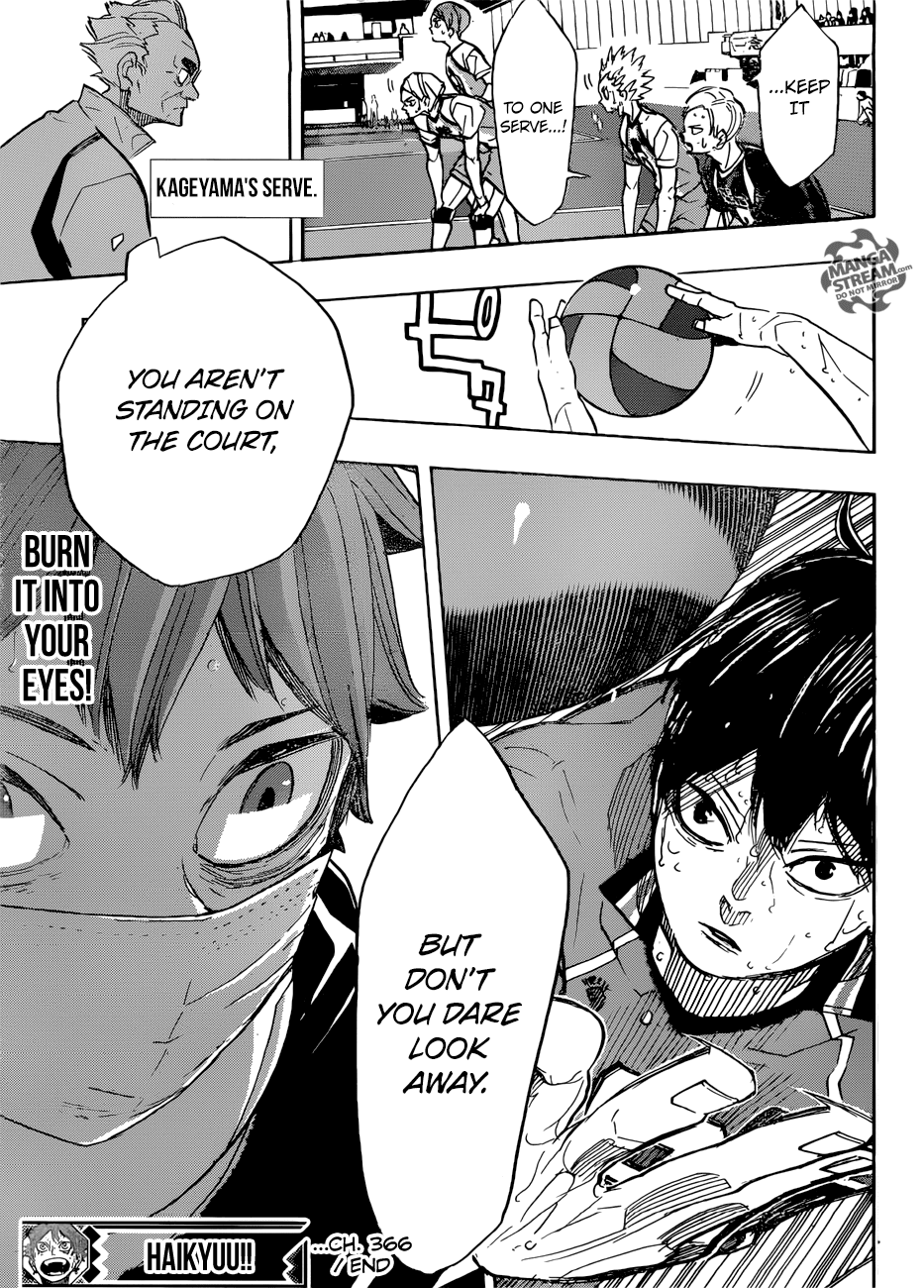 Haikyuu!!, Chapter 366 image 16